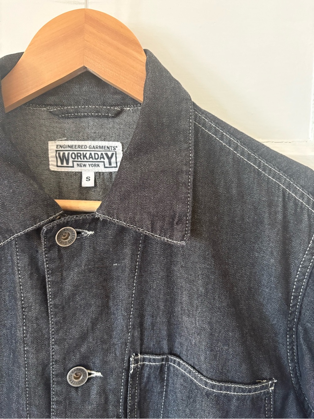 Engineered Garments Made in USA Denim Chore Jacket